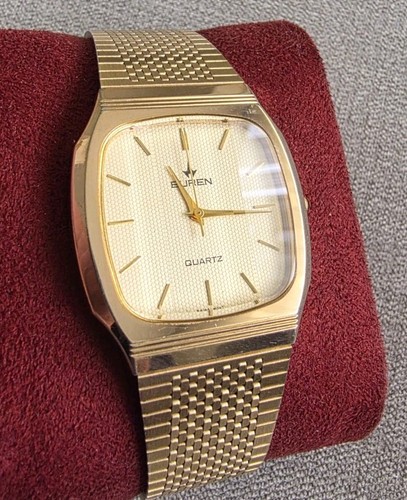 Vintage buren quartz watch - vintage,