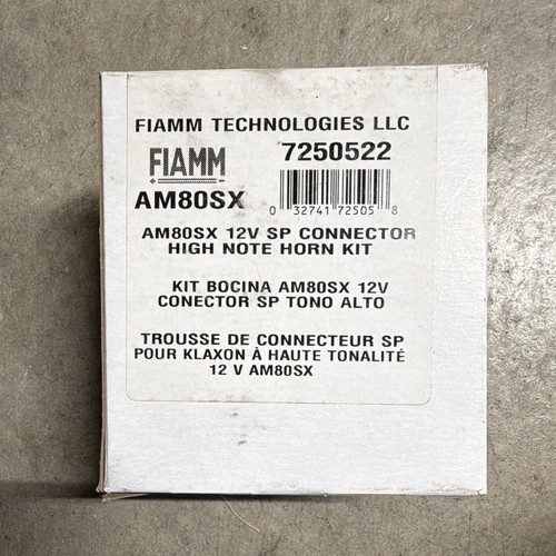 Fiamm am80sx 12v - am80sx, connector