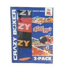 Crazy Boxer 3 Pack Mens XL