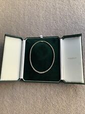 Stunning White Gold 12.53 Carat Diamond Riviere Necklace-Worn Once