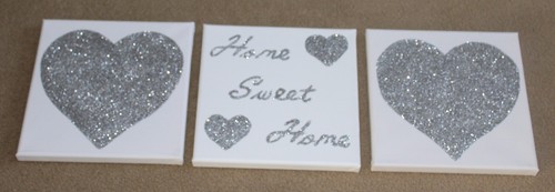 Set white silver - set, 3