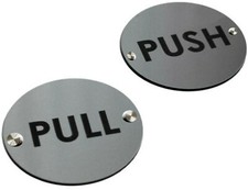 Pull Push Door Signs Shop
