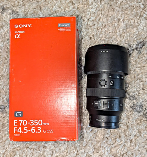 Sony 350mm 6 - g, oss