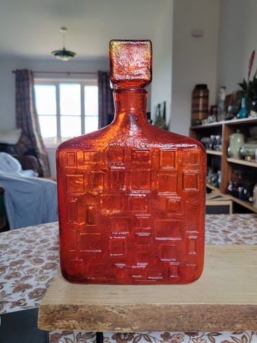 Empoli glass decanter - empoli,