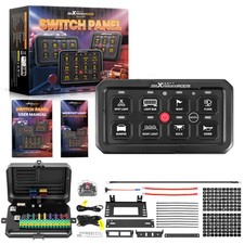 8 Gang RGB Touch Switch Panel