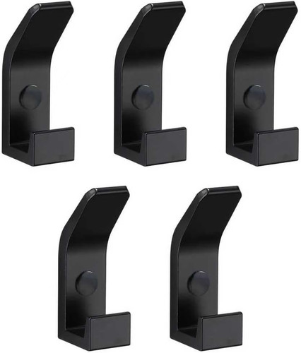 Black coat hooks - coat,