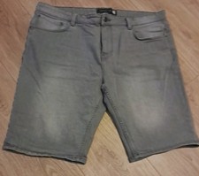 Mens Grey Shorts W40 in Brand