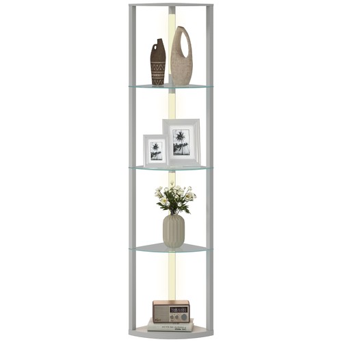 Homcom led floor lamp with - floor,