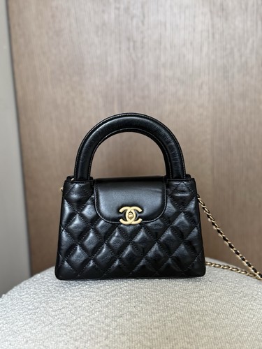 Chanel kelly bag - black, with