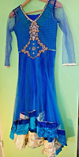 Bollywood / Aladdin ladies fancy dress costume hand made stunning 3 piece size S