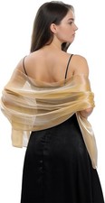 Silky Organza Shawls, Women