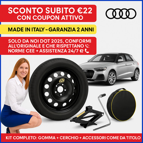 Audi space saver spare - a1,