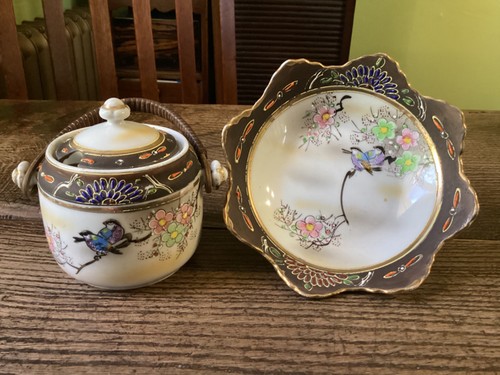 Vintage japanesehand painted - vintage,