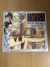 Vintage STAR WARS Return of The Jedi Ewok Village rub down Action Transfers 1983