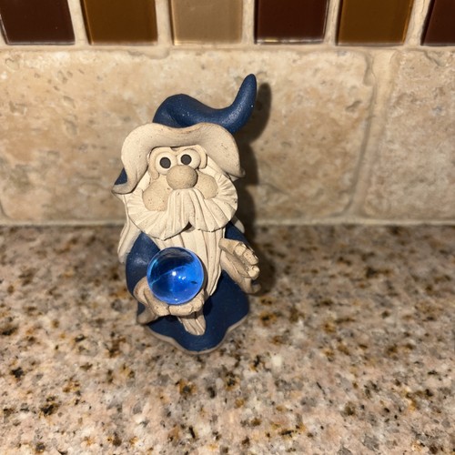 Vintage art pottery wizard - pottery,