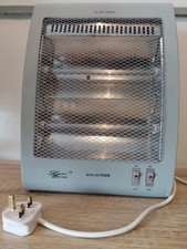 Quartz Heater Portable Upright Electric Heater 2 Heat Settings used 400W/800