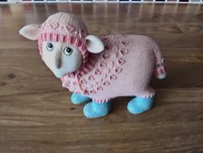 Enesco Toni Goffe Ewe And Me Mollie Sheep Figure A7351 Pink Jumper Blue Boots
