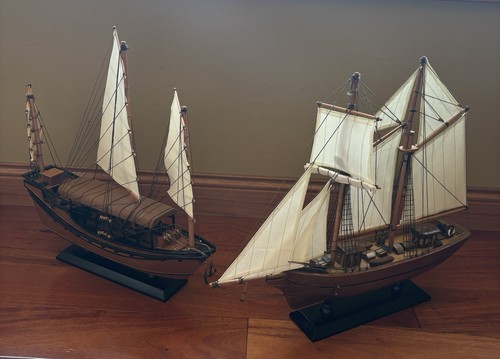Chinese junk vessel wooden - vessel,