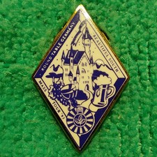 Round Table Enamel  Button Badges UK & Overseas Events Commemorate Celebrations