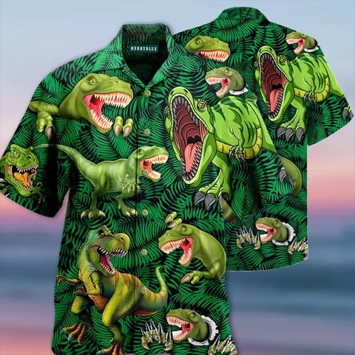 Mens button down rex - t,