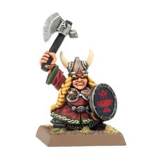 Warhammer Fantasy Old Dwarfs Dwarf Queen Helga Metal NEW