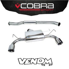 Cobra Exhaust 3" Cat Back System Twin Exhaust (Res) for Nissan 350Z (03-09) NZ02
