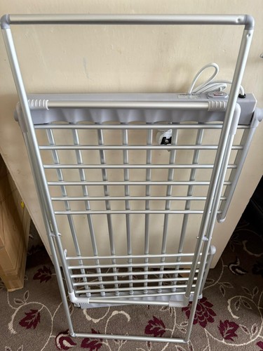 Electric heated clothes dryer - heated,