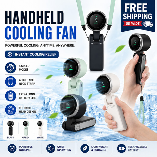 Turbo ice cooling mini fan - turbo,