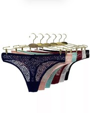 Womens Unique Vintage G-string Thongs Underwear Lace Panties Knickers 