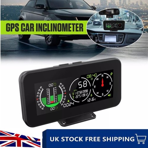 Car gps digital inclinometer - gps,