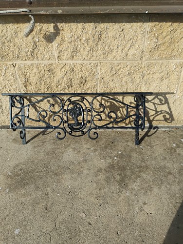 Black wrought iron