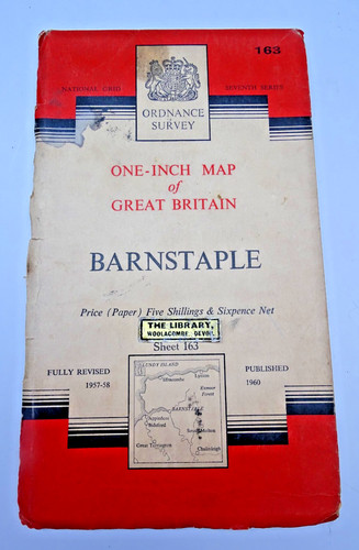 Ordnance survey map 7th - map,