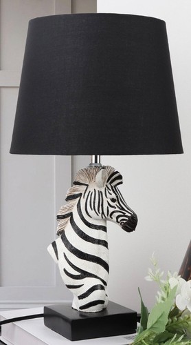 45cm black shade zebra side - black,
