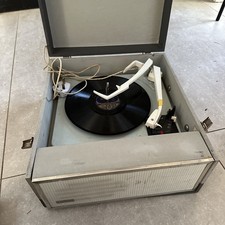 Bush SRP31C portable record player 1960s  with internal speaker Garand