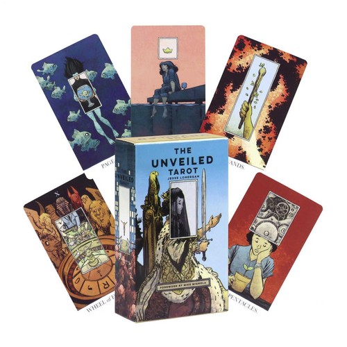 The unveiled tarot 80 card - the, an