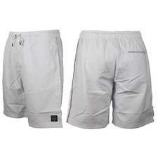 Men's Swim Shorts 3/4 Length Designed Logo Pockets Beach Shorts for Men UK, S-L