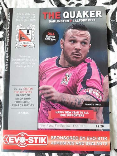 Darlington salford city - darlington,