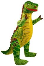 Blow Up Inflatable Dinosaur Kids Dino Kids Party Decor T-Rex Reusable Toy 76cm
