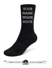 Sock  Any Name  CHRISTMAS  Humour Funny Valentine Birthday GIFT