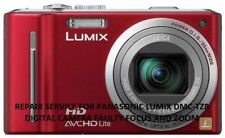 Repair Service For Panasonic Lumix DMC-TZ8 Digital Camera Faulty Focus And Zoom.