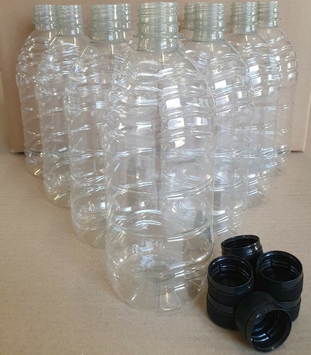 Clear plastic 750ml rib - plastic,