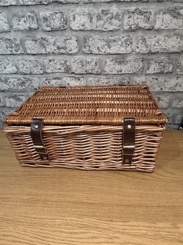 Empty wicker picnic - wicker,