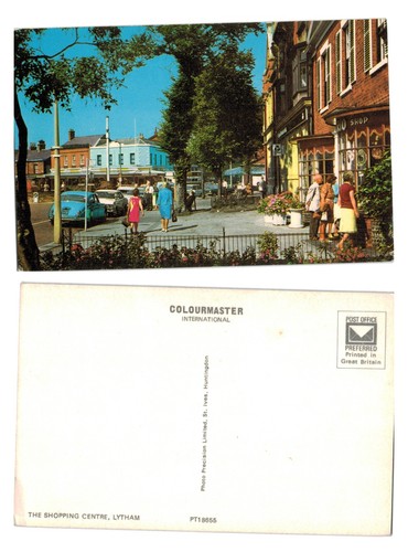 Postcard the shopping centre - postcard,