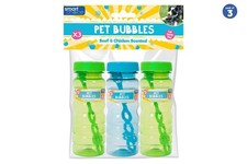 Pack of 3 Scented Pet Bubbles