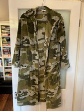 M&S boys camouflage hooded