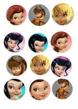 Edible cupcake toppers - pre, cut