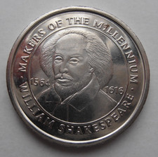 SAINSBURY'S MAKERS OF THE MILLENNIUM COIN TOKEN WINSTON CHURCHILL