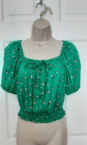 Gypsy cropped top - hippie, boho