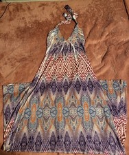 Paisley Print Purple