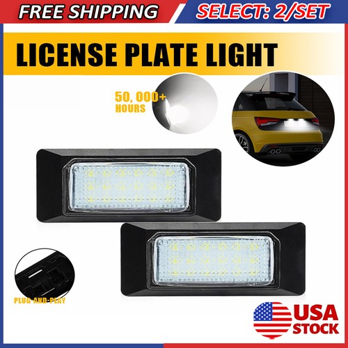 Rear led license - 4x, plate